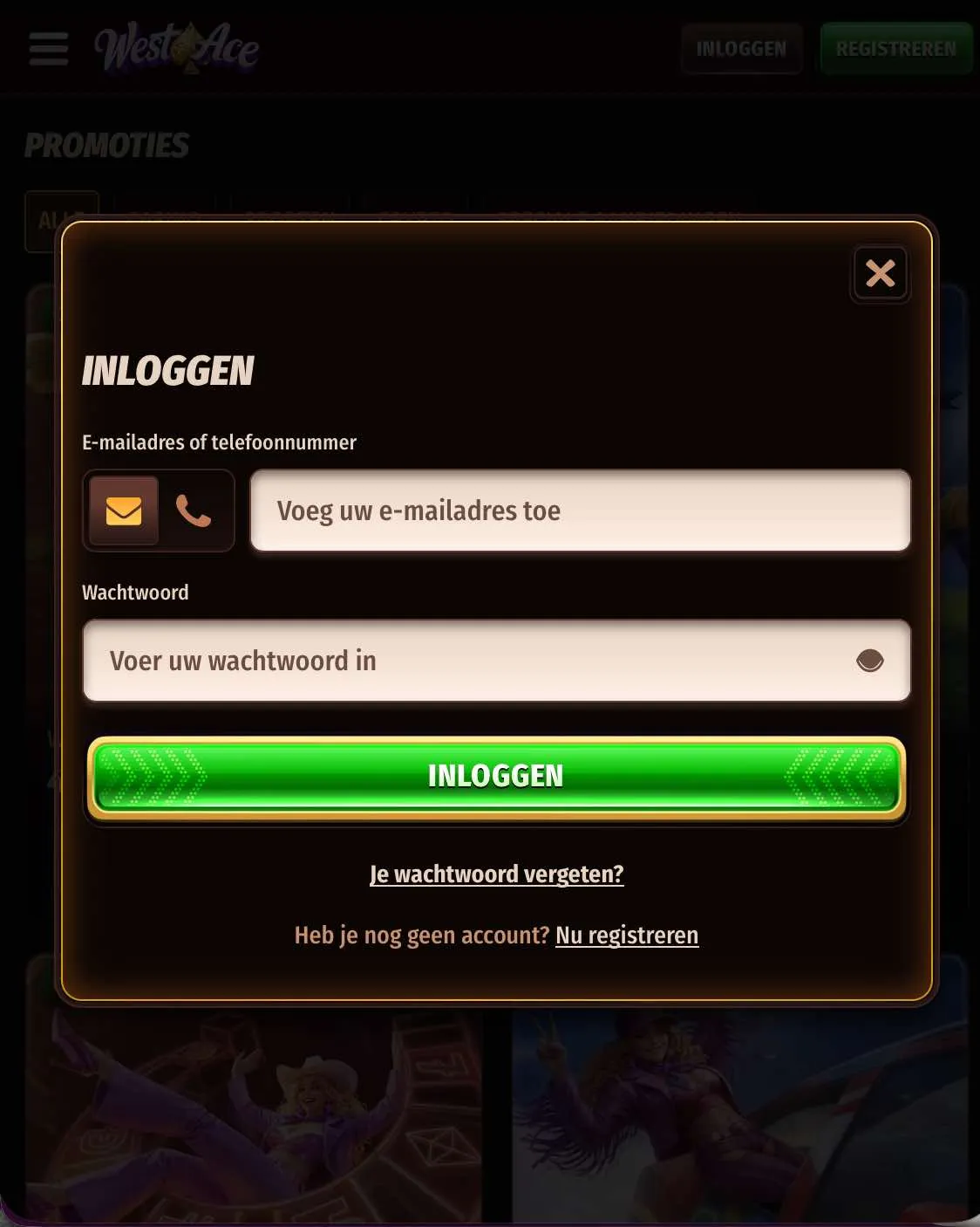Inloggen in vijf stappen